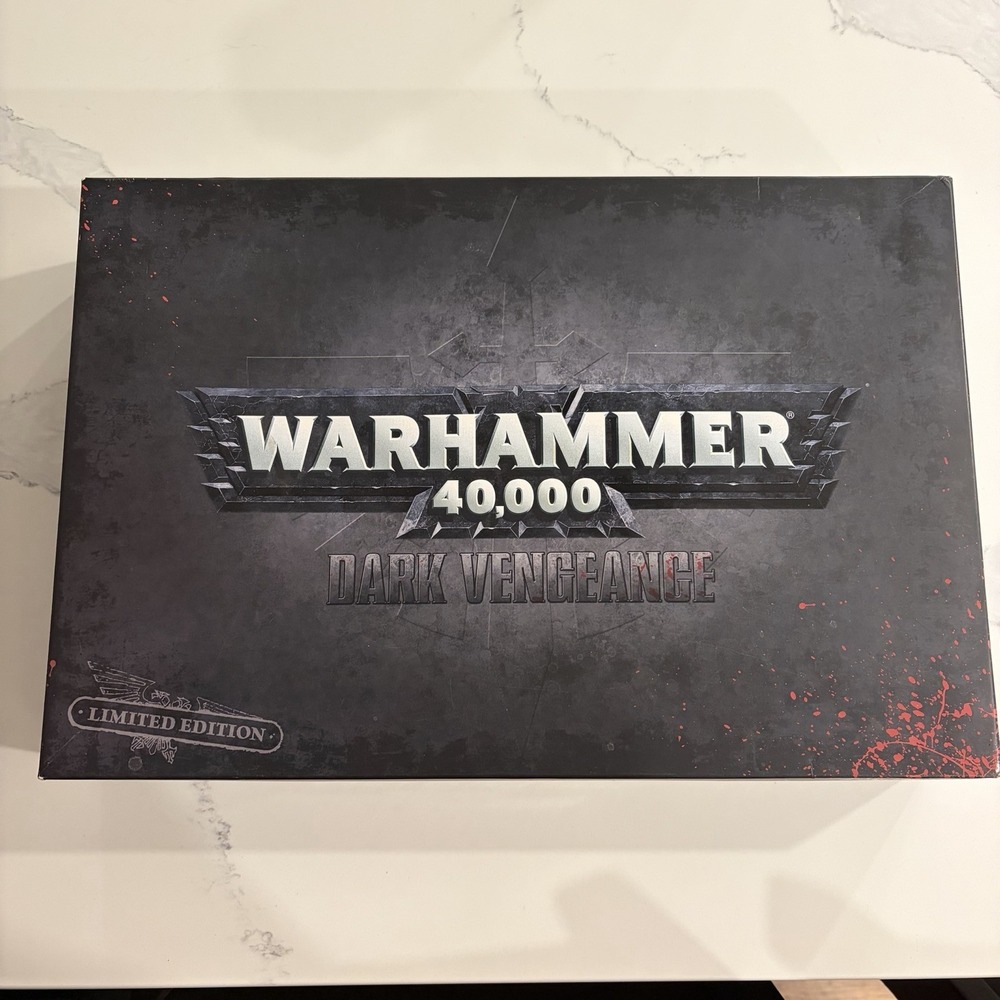 Games Workshop Warhammer 40K Dark Vengeance Starter Black Box Set NOB
